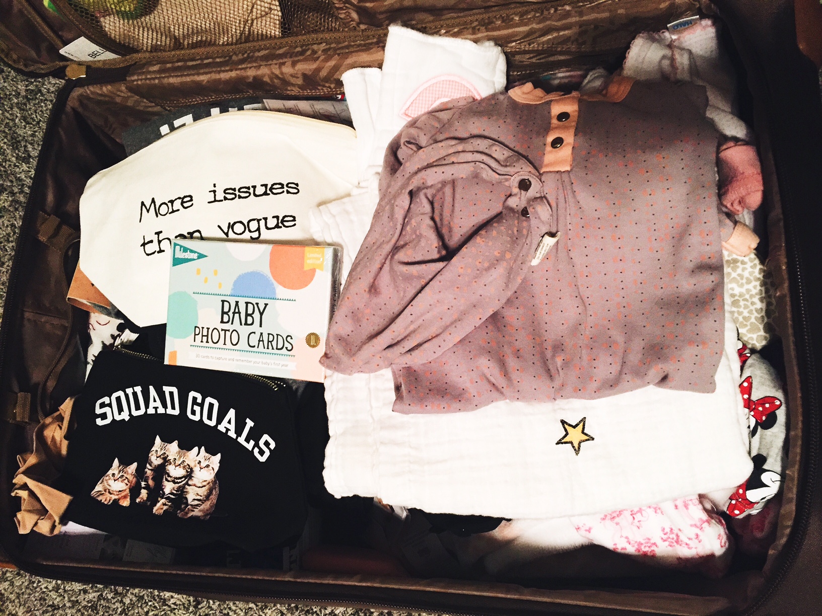 what to pack in your labor bag