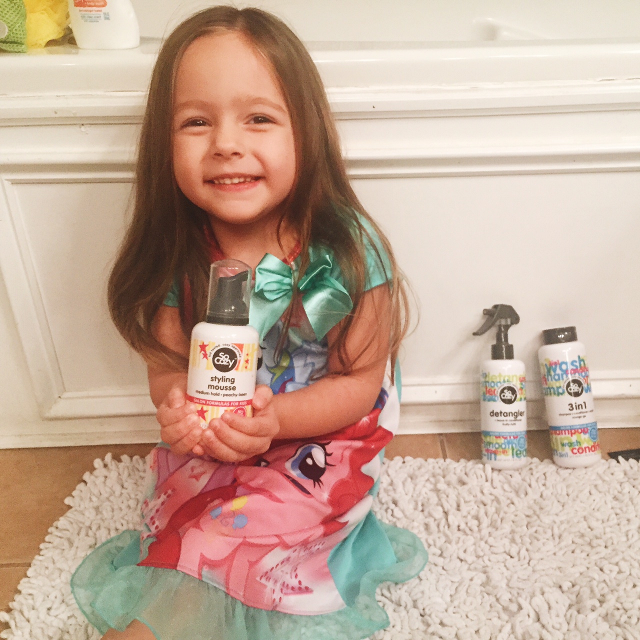 kiddo friendly hair care
