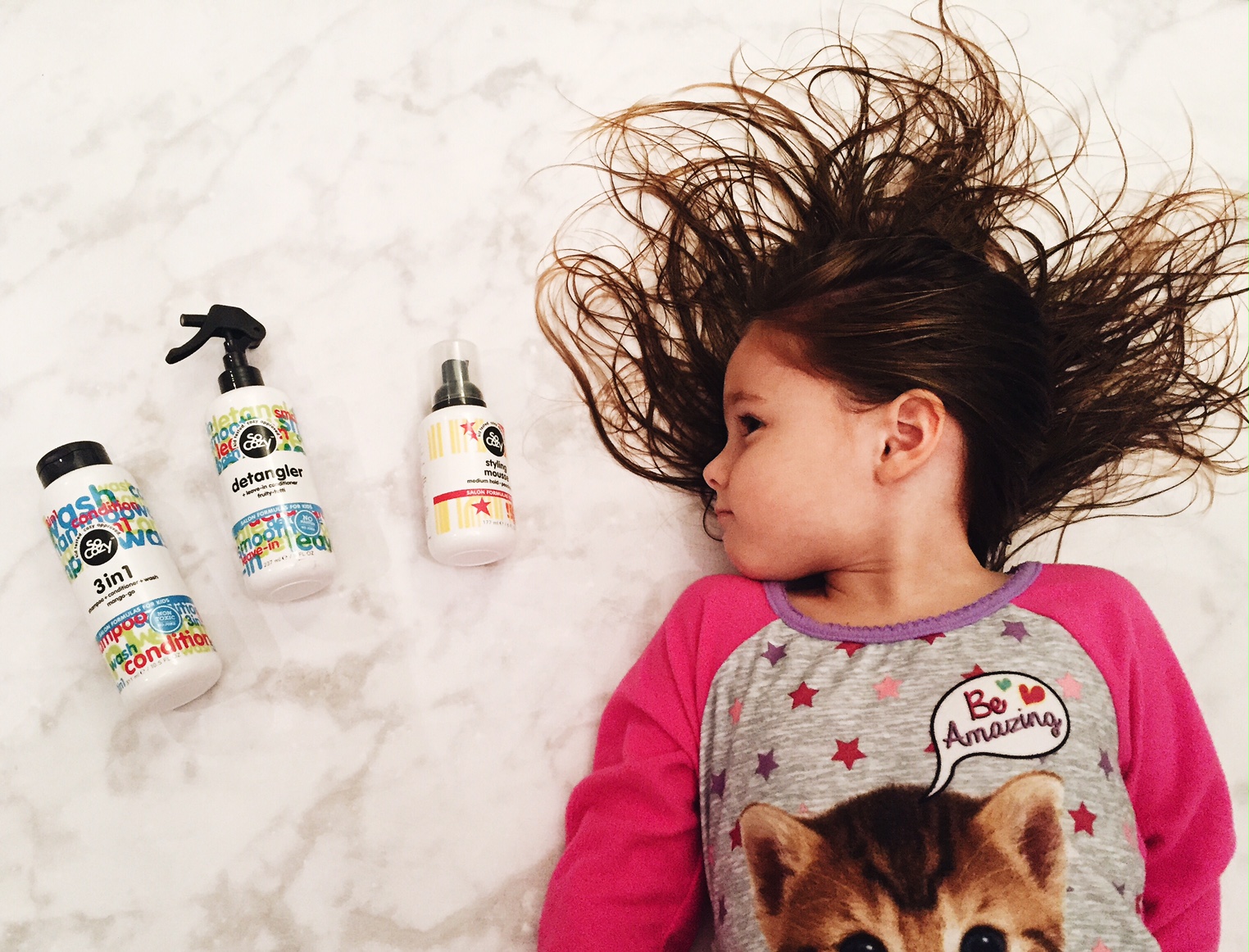 kid friendly hair styling