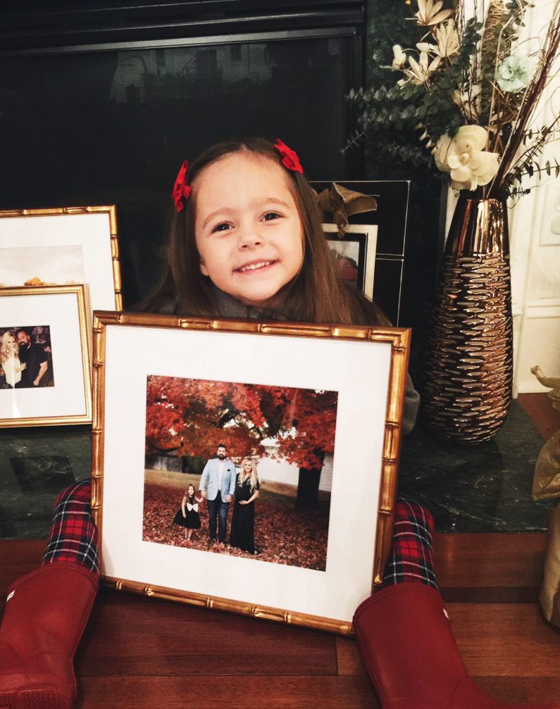 Valentine's Day Gifts For Mom featured by top US life and style blog, Nashville Wifestyles: Framebridge family picture