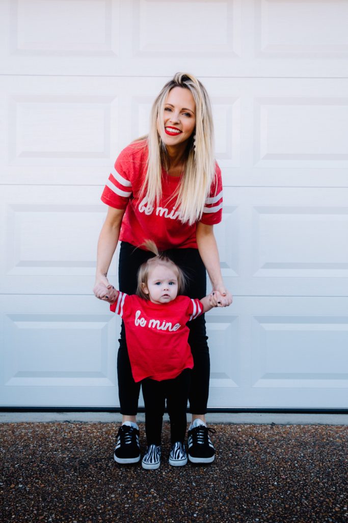 MOMMY AND ME VALENTINES DAY OUTFITS featured by top US fashion blog, Nashville Wifestyles
