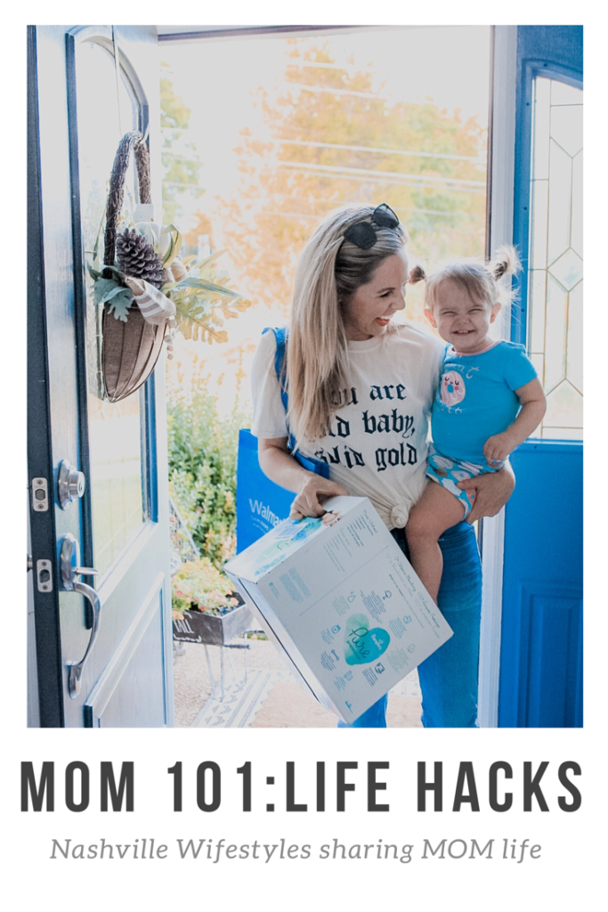 7 New Mom Life Hacks - Nashville Wifestyles; I’m no expert but I feel like I'm empowered enough to speak to new moms and share advice on motherhood. I've been through it as a teenager and young adult since I cared for my younger siblings often. As we move into baby season since everyone I know is either pregnant or just had a baby, as an “experienced” mom of two I wanna share a few new mom life hacks to help you get through the day a little easier. Moms, we're busy! Luckily there are products that make easier on us.. Pampers | Walmart | 7 New Mom Life Hacks featured by popular Nashville life and style blogger Nashville Wifestyles