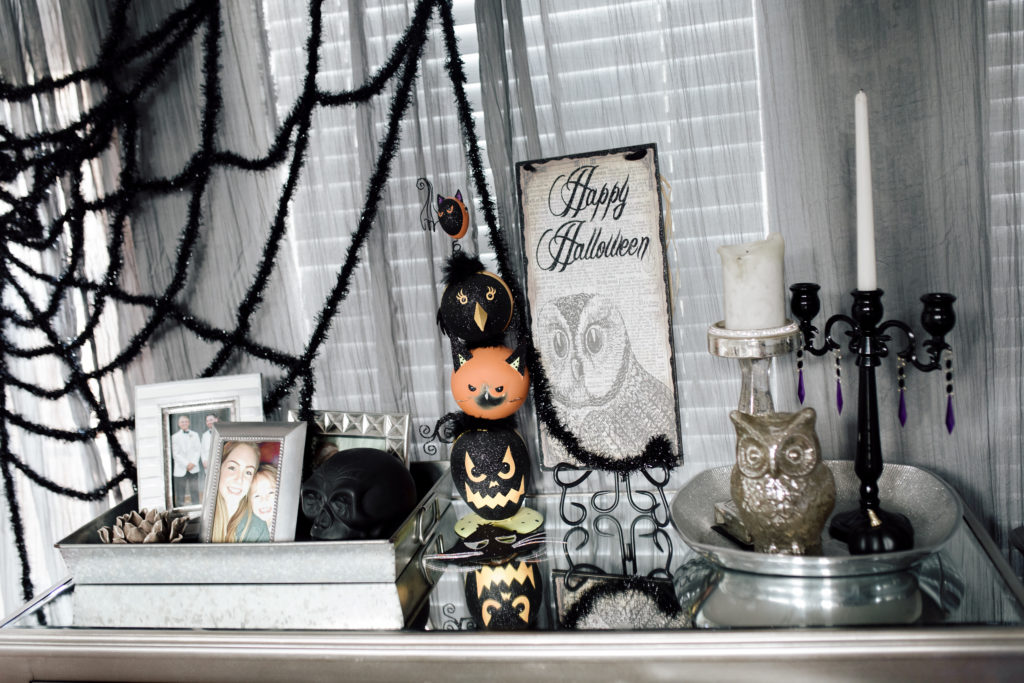 HOW HALLOWEEN HAS CHANGED + CHIC HALLOWEEN DECOR - Nashville Wifestyles; How Halloween Has Changed & Chic Halloween Decor! It’s all a bunch of HOCUS POCUS! But seriously if Hocus Pocus wasn’t a staple in your childhood were you even born in the 80’s?! I'm counting down until my kid is old enough to watch it because I’m sure it would give her nightmares. I’ve been a fan of Halloween as long as I can remember. I would have scary movie marathons all month long in anticipation, plan out multiple outfits and parties. Click to see my halloween party decorating ideas!. HOW HALLOWEEN HAS CHANGED + CHIC HALLOWEEN DECOR featured by top Nashville lifestyle blog Nashville Wifestyles