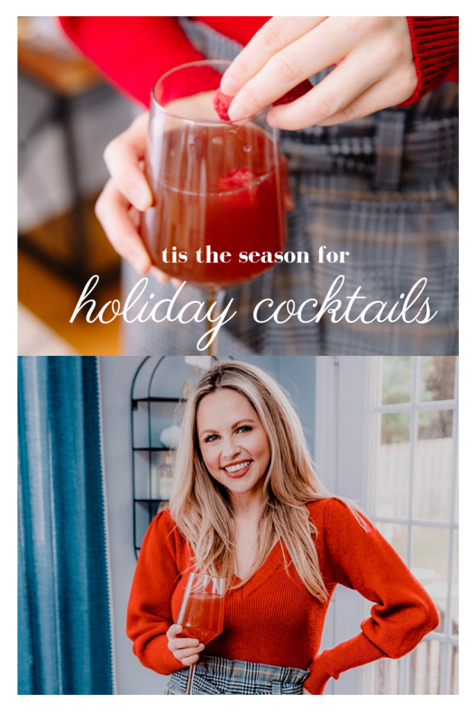 MAPLE BERRY FIZZ: THE PERFECT ROSE COCKTAIL RECIPE FOR THE HOLIDAYS featured by Nashville life and style blog Nashville Wifestyles