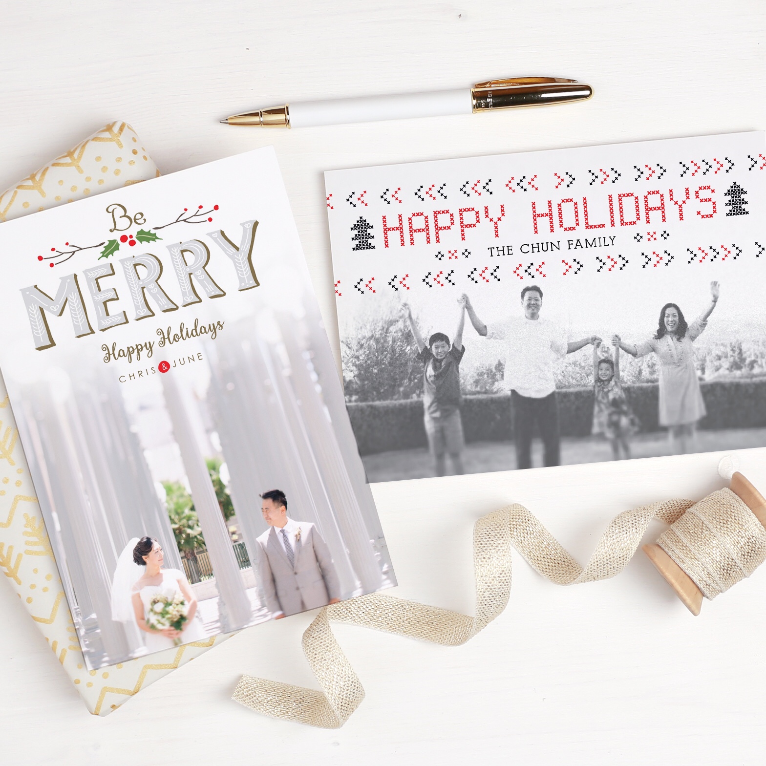 Tips To Creating Beautiful Christmas Cards - Nashville Wifestyles; Creating beautiful Christmas cards is a HUGE part of the holidays for us. I also LOVE to receive Christmas cards from our friends and family. There is just something so nostalgic about opening the mailbox and seeing each and every one. It can be an intimidating task but Basic Invite (they have over 500 designs) and I have you covered with some tips and tricks. You can also get custom samples to test the quality and view how your card will look before committing.