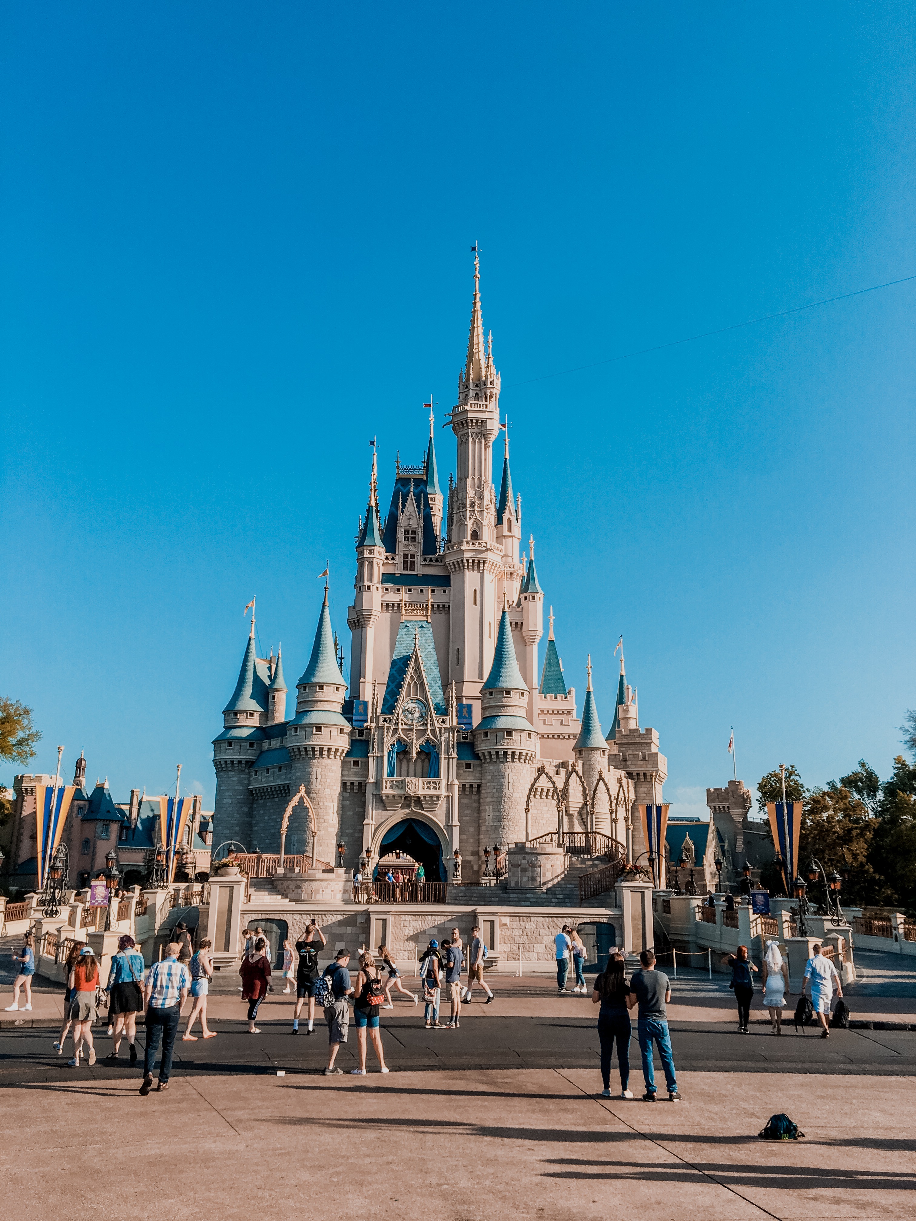 Disney Magic Kingdom rides for toddlers featured by top US travel blog Nashville Wifestyles | Here's my day at Disney Park Magic Kingdom with kids! This day was our longest since there is so much to do. The girls got to meet Disney Princesses like Cinderella, Snow White, Jasmine and Aurora, who we got cute pictures with! If you’re planning on eating breakfast at the Disney Park or at the Disney world restaurant called: Be Our Guest, make sure your reservation is early… Click to keep reading about the Walt Disney World Resort and Magic Kingdom rides for toddlers.