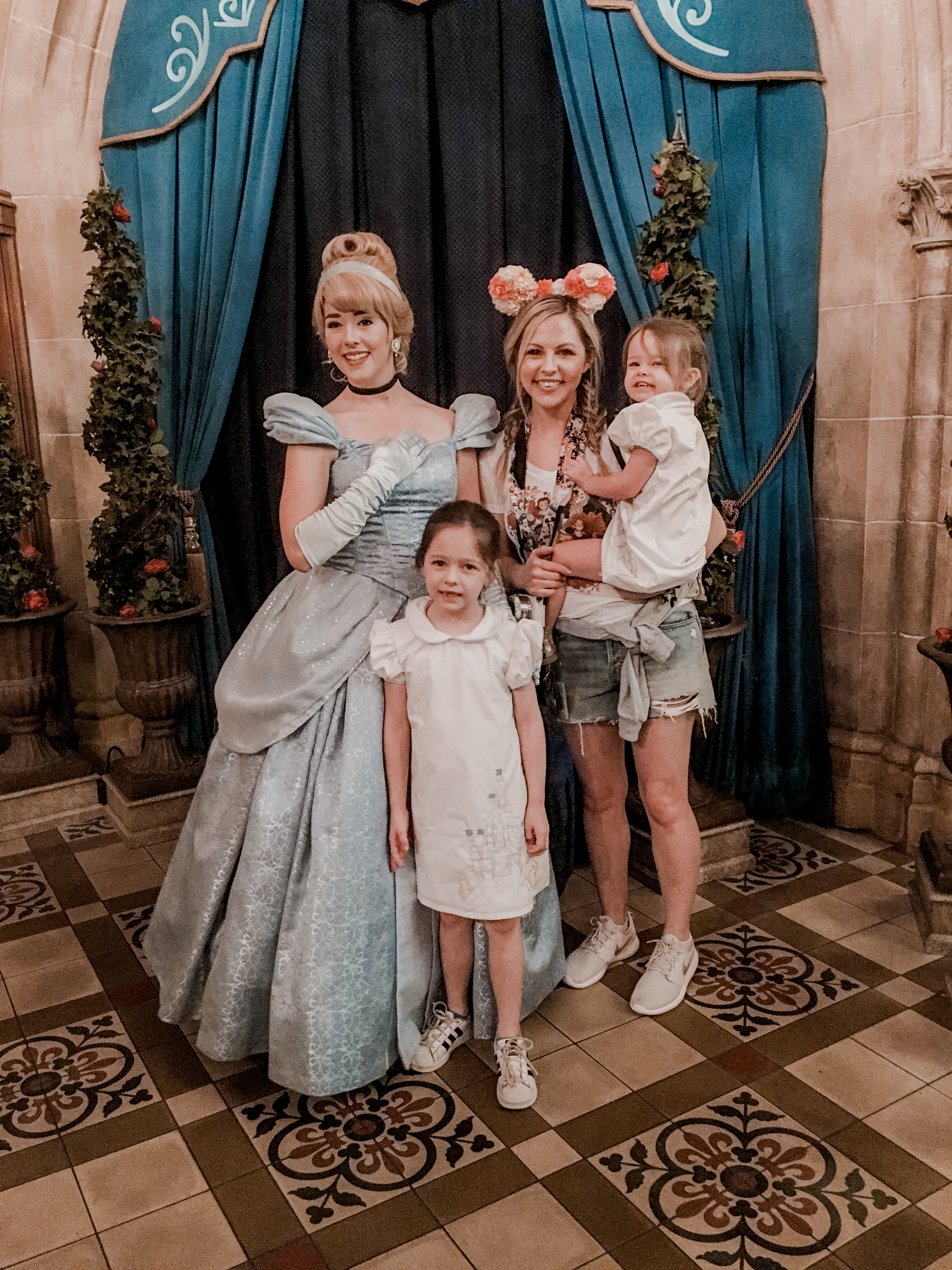 Disney Magic Kingdom rides for toddlers featured by top US travel blog Nashville Wifestyles | Here's my day at Disney Park Magic Kingdom with kids! This day was our longest since there is so much to do. The girls got to meet Disney Princesses like Cinderella, Snow White, Jasmine and Aurora, who we got cute pictures with! If you’re planning on eating breakfast at the Disney Park or at the Disney world restaurant called: Be Our Guest, make sure your reservation is early… Click to keep reading about the Walt Disney World Resort and Magic Kingdom rides for toddlers.