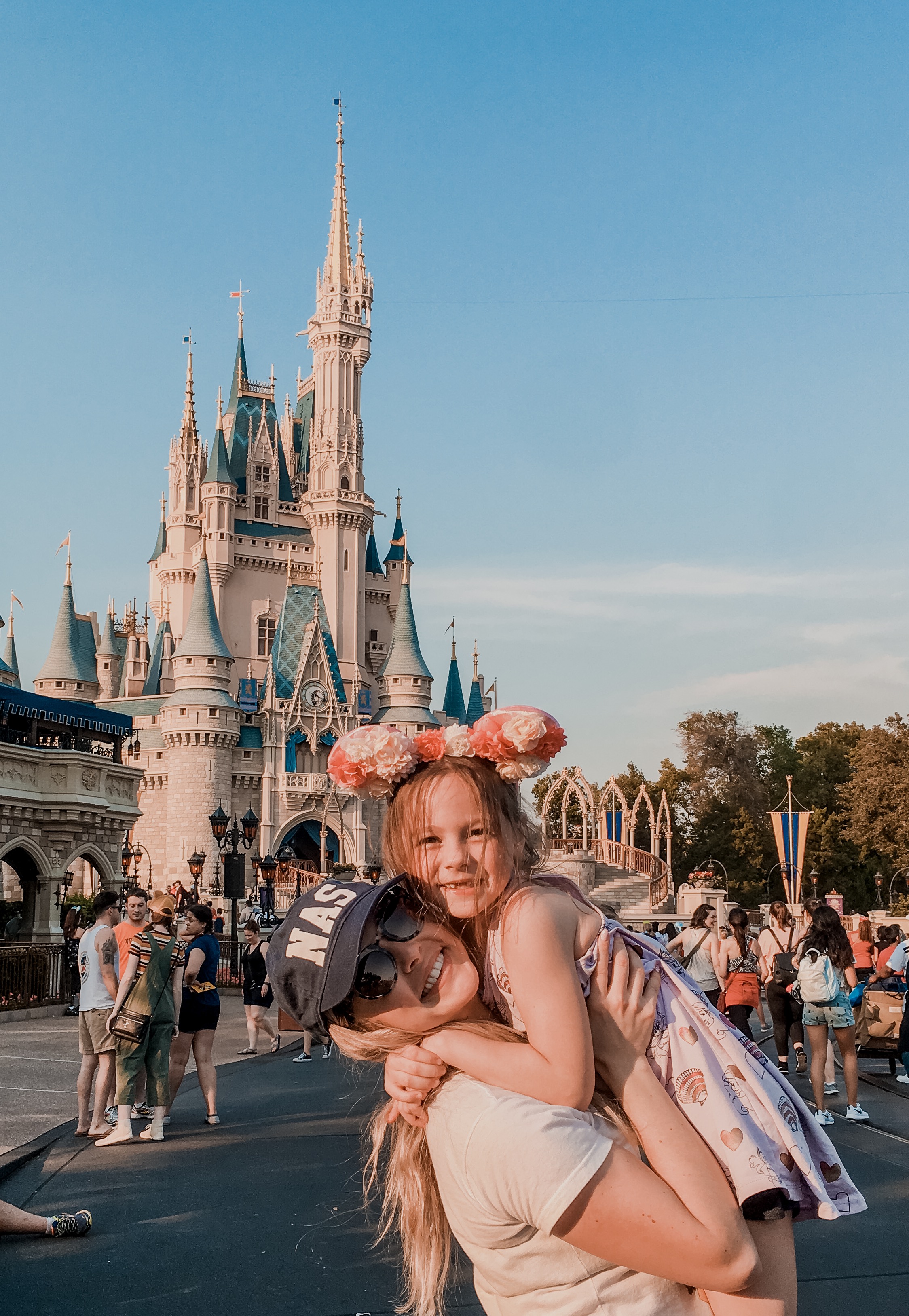 Here's my day at Disney Park Magic Kingdom with kids! This day was our longest since there is so much to do. The girls got to meet Disney Princesses like Cinderella, Snow White, Jasmine and Aurora, who we got cute pictures with! If you’re planning on eating breakfast at the Disney Park or at the Disney world restaurant called: Be Our Guest, make sure your reservation is early… Click to keep reading about the Walt Disney World Resort and Magic Kingdom rides for toddlers.
