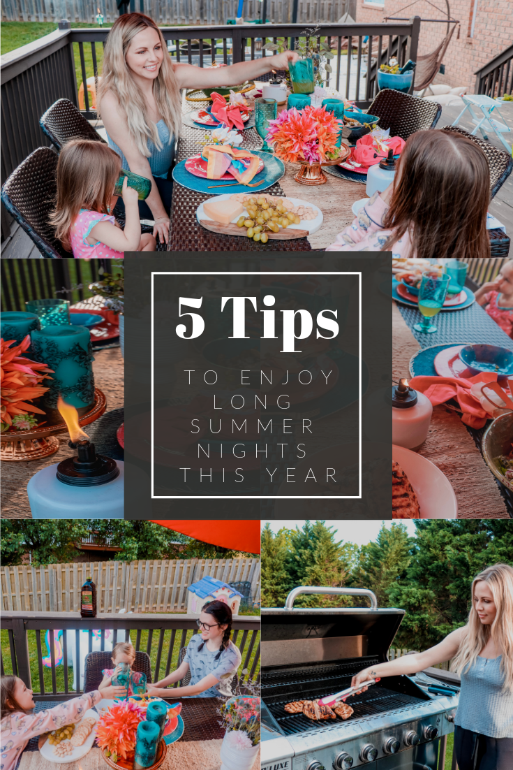 It’s prime time to enjoy long summer nights outdoors in Nashville and soon all over the states. Now that spring is here and we are finally getting such beautiful weather, we can start planning for hot summers, too. Do you enjoy being out in the sun during the summer or do you prefer summer nights? It gets hot and humid in Nashville so you never know if it’s an inside or outside type of day. Click to find out how to be prepared for the moments you are outside! #summernights| Long Summer Nights featured by top US life and style blog Nashville Wifestyles