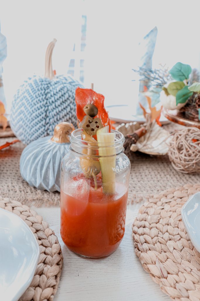 Bloody Maria: A Tequila Bloody Mary Recipe - Nashville Wifestyles; I love a good bloody mary. I love ordering them for brunch and they’re the best spicy cocktail. Luckily, I can make a bloody mary at home in less than 3 minutes. I recently discovered the most delicious bloody mary mixer that not only makes brunch time easier but is made with all natural ingredients. I substituted tequila for my bloody mary and it blew me away how delicious it was. So obviously I wanted to share with you guys this Tequila Bloody Mary Recipe. Click to read!
