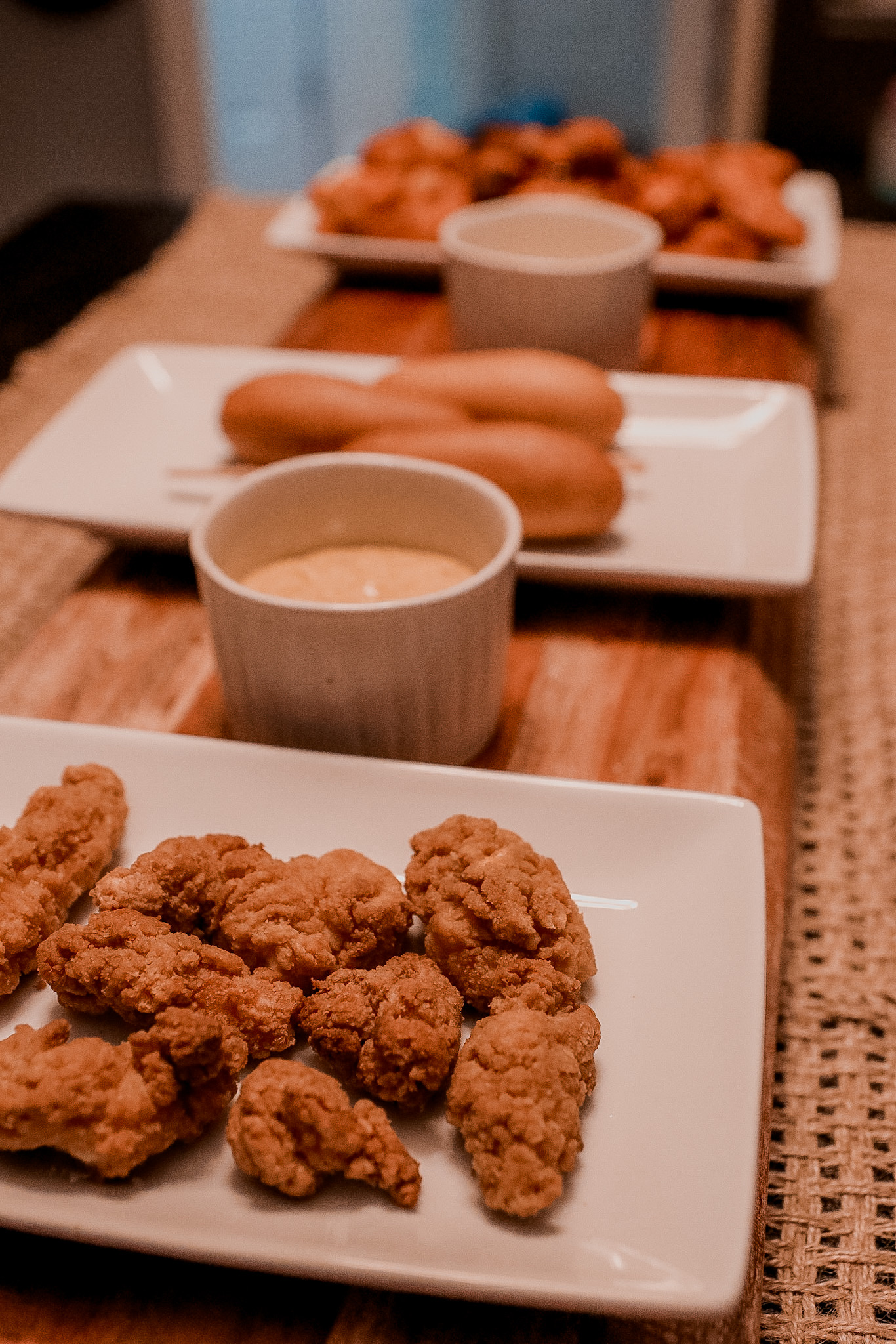 Easy Game Day Entertaining In Less Than 30 Minutes by popular Nashville lifestyle blog, Nashville Wifestyles: image of various cooked Tyson frozen food products.