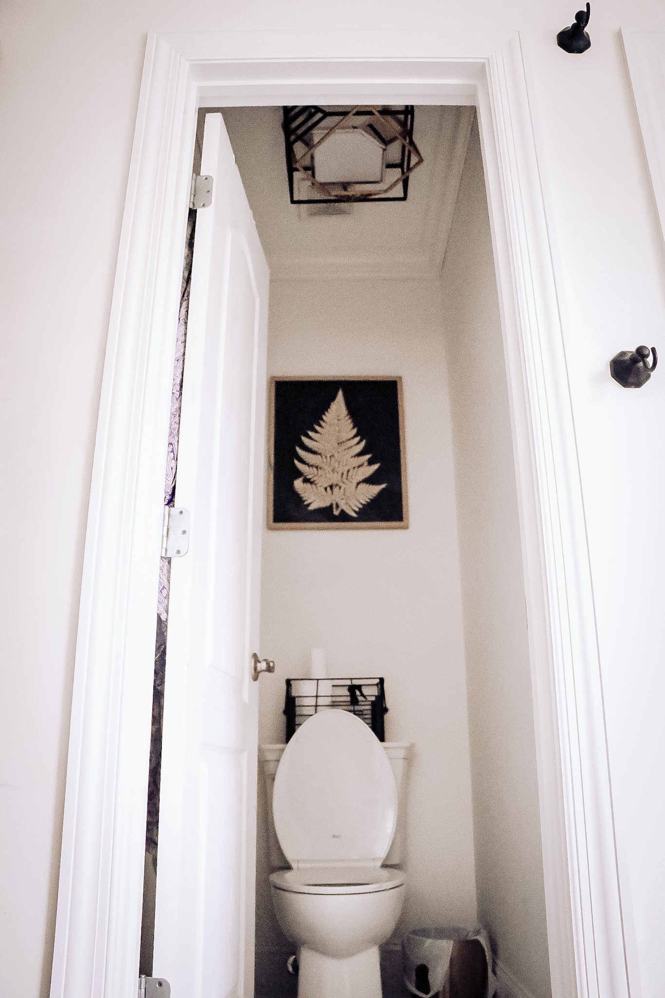 Master bathroom remodel by popular Nashville life and style blog: image of a remodeled bathroom with a build.com American Standard ActiClean 1.28 GPF Two-Piece Elongated Toilet with Self Cleaning Technology.