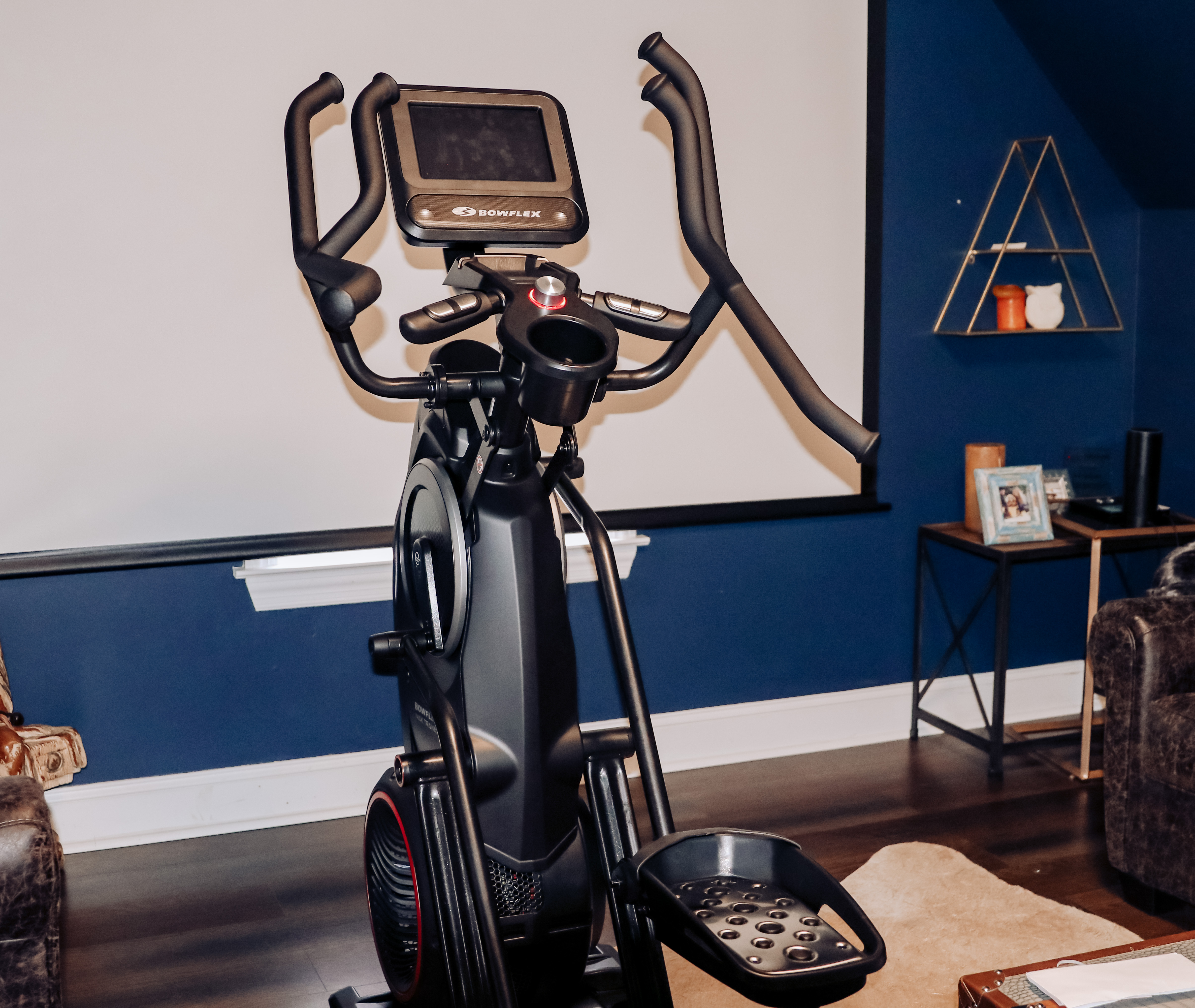 Bowflex Max Trainer by popular Nashville lifestyle blog, Nashville Wifestyles: image of a woman on a Bowflex Max Trainer.