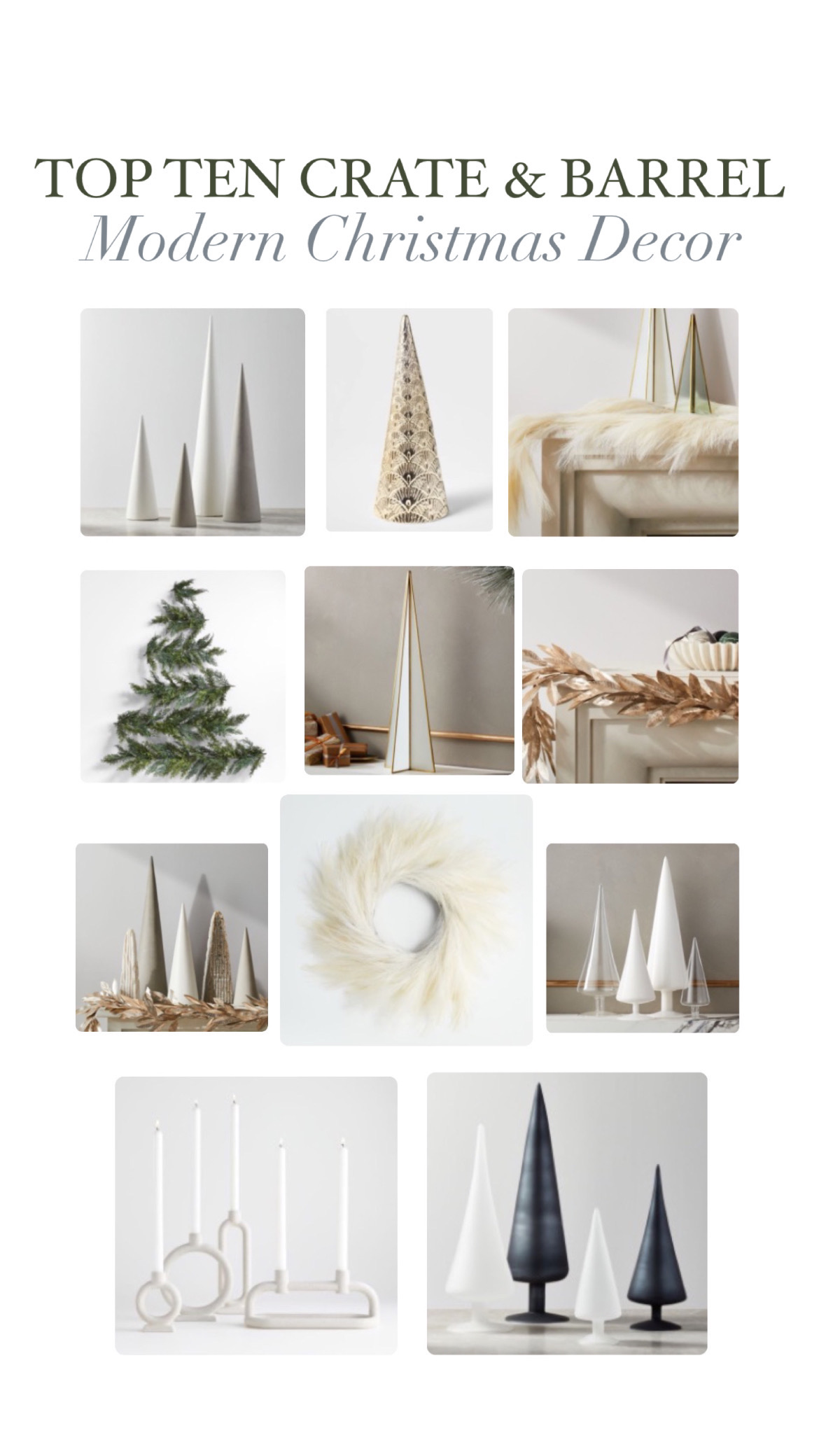 modern Christmas decor ideas
